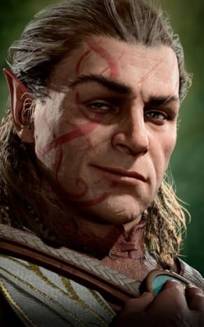 BG3 Halsin portrait.